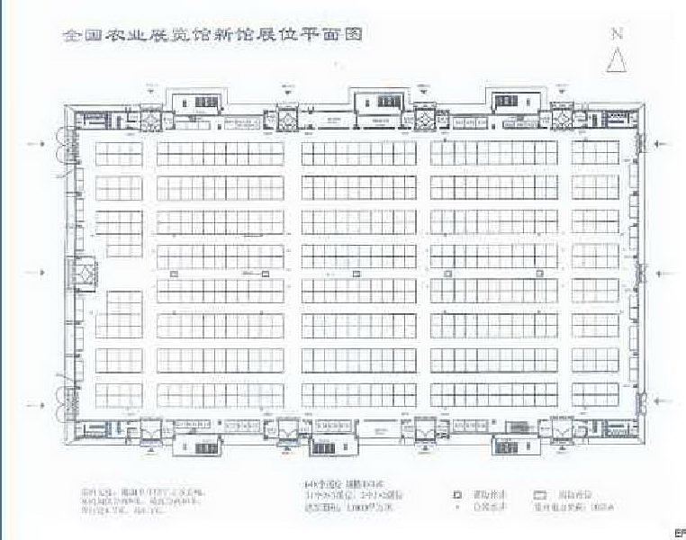 全國(guó)農(nóng)業(yè)展覽館場(chǎng)館圖